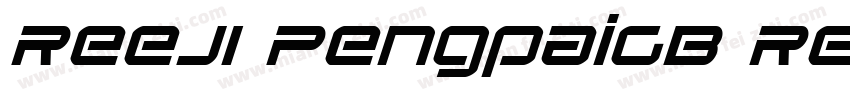 REEJI PengpaiGB ReGB字体转换